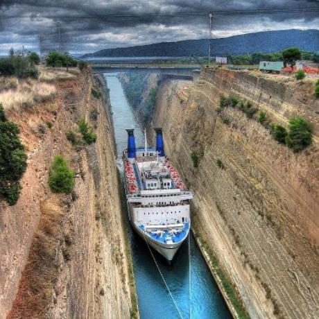 Isthmus Canal at Corinthos, ISTHMUS KORINTHOS (Isthmus) LOUTRAKI-PERACHORA