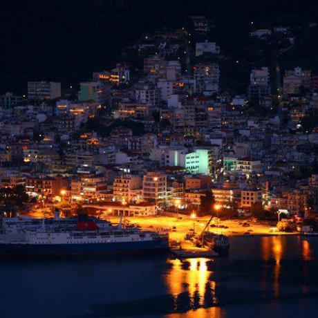 Igoumenitsa port by night, IGOUMENITSA (Town) THESPROTIA