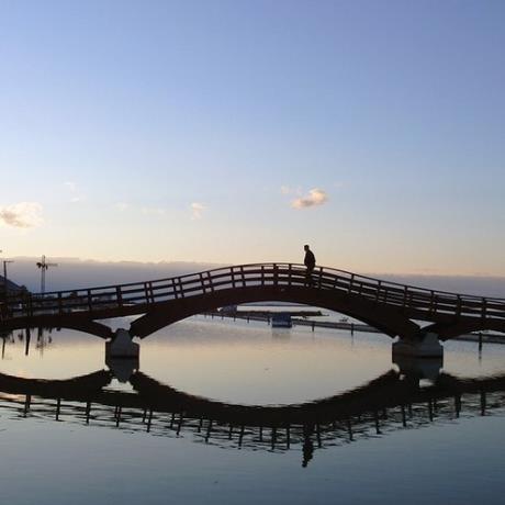 Bridge at the entrance of the town,Lefkada, LEFKADA (Town) IONIAN ISLANDS