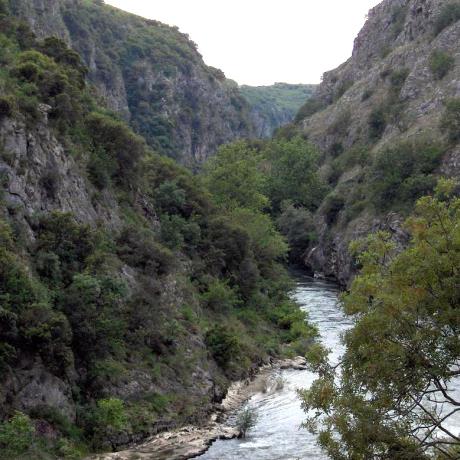 Angitis river flow the omonymous canyon, AGGITIS (Canyon) SERRES