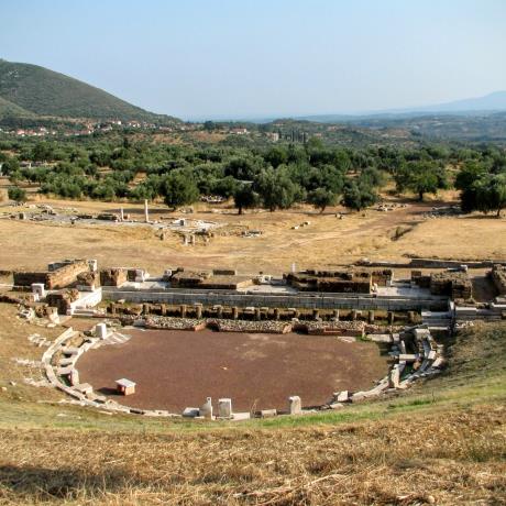 Theater of ancient Messini, MESSINI (Ancient city) ITHOMI