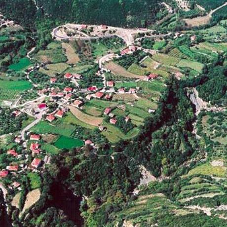 Aerial view of Agia Paraskevi, AGIA PARASKEVI (Village) ETOLOAKARNANIA