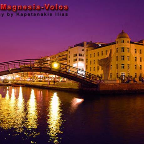 Volos town in the evening, VOLOS (Town) MAGNESSIA