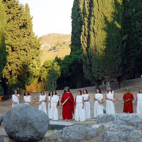 From the ceremony of the Hippocratic Oath, KOS (Ancient city) DODEKANISSOS