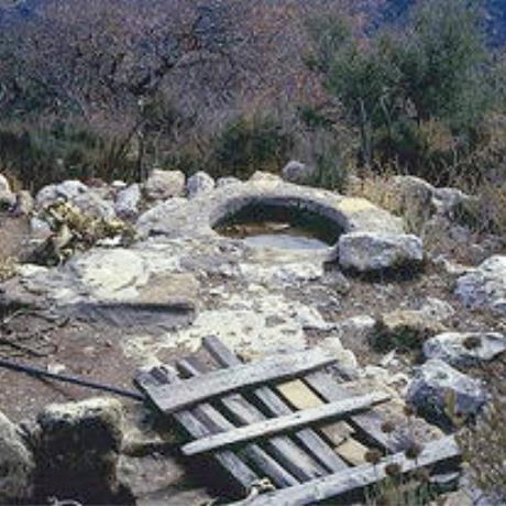 Cistern in the fort in Polirinia, POLYRRINIA (Ancient city) CHANIA