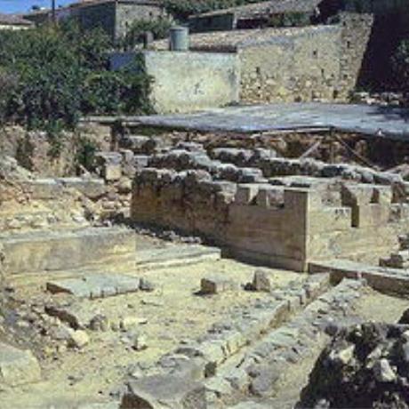 The palatial buildings in Turkogitonia, Arhanes, ARCHANES (Ancient city) CRETE