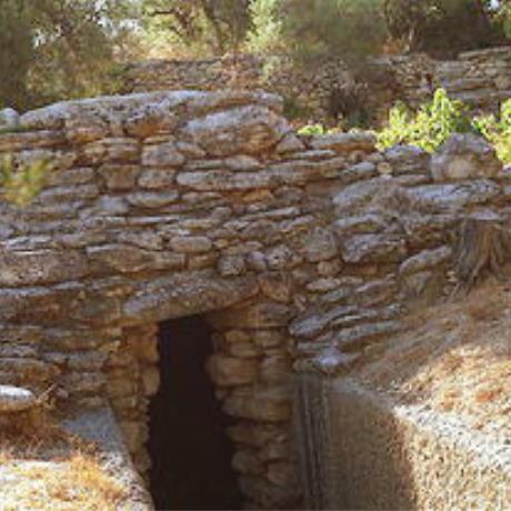 The tholos tomb in Arhanes, ARCHANES (Ancient city) CRETE