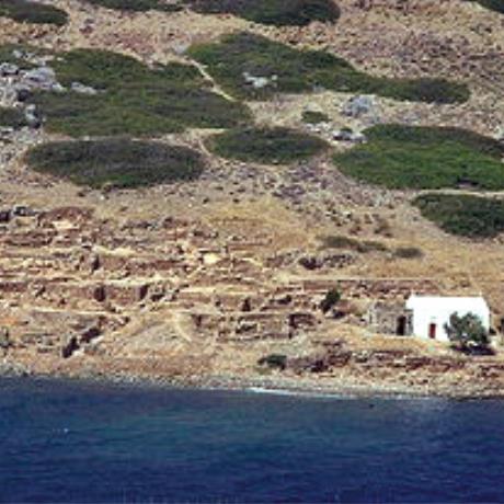 Minoan remains on the island of Mochlos, MOCHLOS (Small island) SITIA