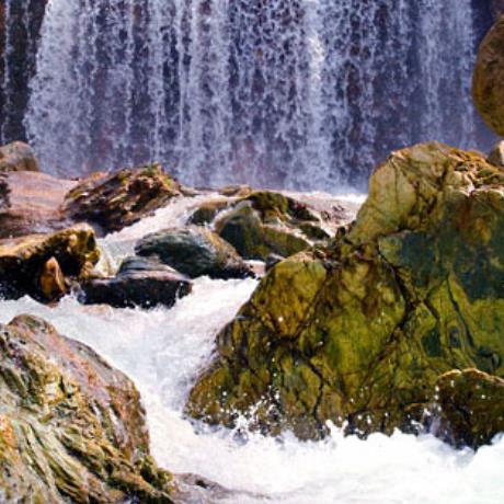 Close look at a waterfall, PELION (Mountain) MAGNESSIA