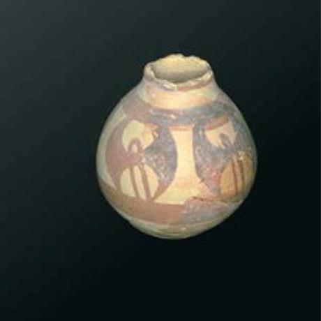 Double axe symbol on a Minoan jar, SITIA (Town) LASSITHI