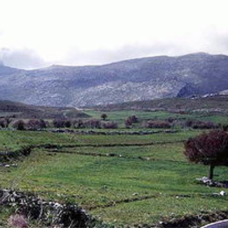A view of the plateau above the village of Spili, SPILI (Small town) LAMBI
