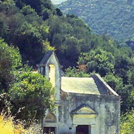 The Byzantine church of the Panagia Kera in Sarhos, SARCHOS (Village) KROUSSONAS