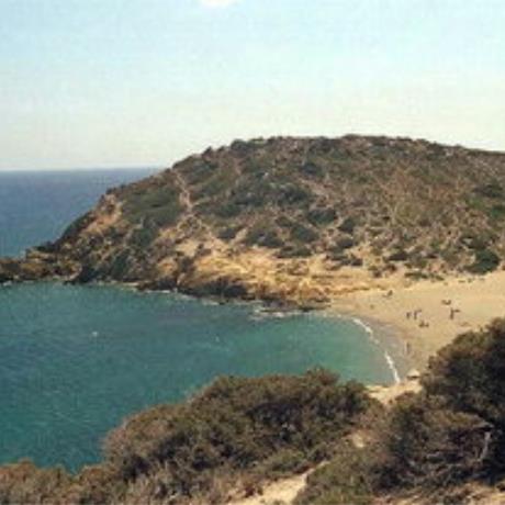 Itanos beach near the archaeological site, ITANOS (Ancient city) ITANOS