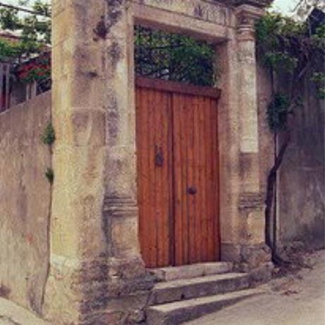 A Venetian portal in the village of Argiroupolis, LAPPA (Ancient city) LAPPEI