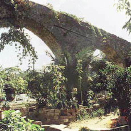 An old aqueduct behind the platia in Elos, ELOS (Village) INACHORI
