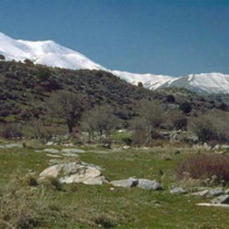 The Minoan site of Zominthos and Mount Psiloritis, IDI (Mountain) RETHYMNO