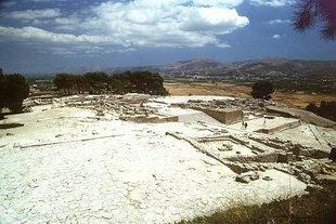 The Upper Court and the Theatre Area, Festos FESTOS (Minoan settlement) HERAKLIO