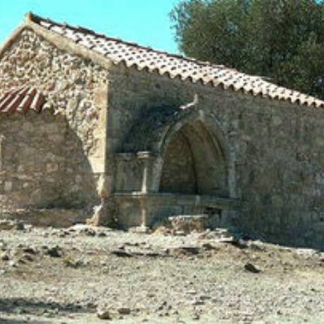The Byzantine church of Agios Georgios Galatas, Agia Triada, AGIA TRIADA (Archaeological site) TYMBAKI