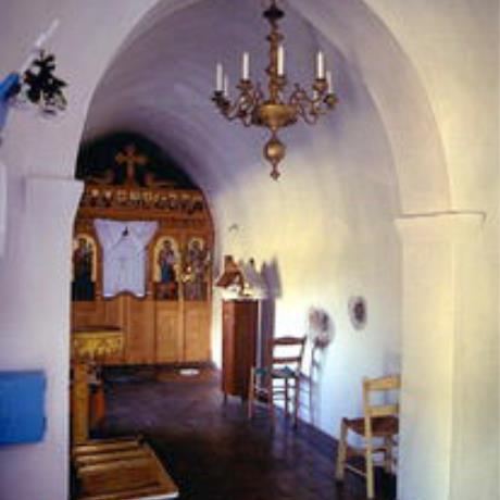 Inside Christos Church in Zakros, ZAKROS (Village) ITANOS