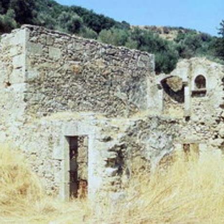 A ruin near Agia Paraskevi Church in Topolia, TOPOLIA (Village) MYTHIMNA