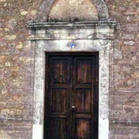 A portal in the Panagia Church in Chrysopigi Monastery, MONI CHRYSSOPIGIS (Monastery) ELEFTHERIOS VENIZELOS