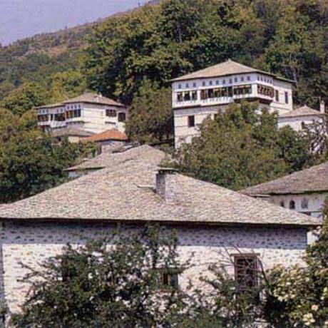 Pelion, typical Pelian architecture at Vyzitsa , VYZITSA (Village) SOUTH PELION