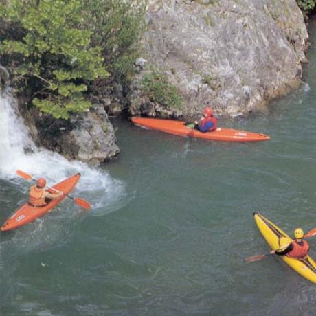 Kayaking in the Voidomatis river , VOIDOMATIS (River) KONITSA