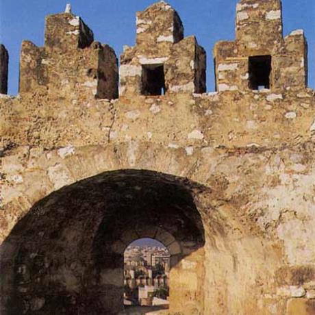 View of the castle , PATRAI (Ancient city) ACHAIA