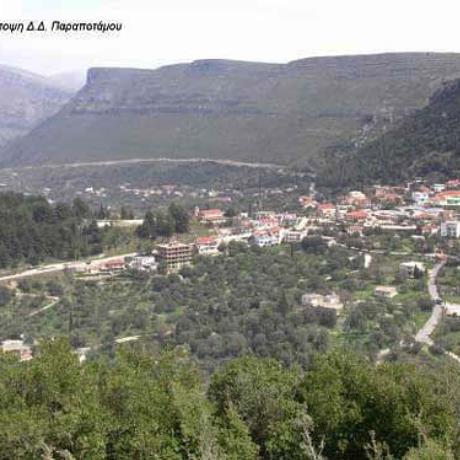 Parapotamos, panoramic view, PARAPOTAMOS (Small town) THESPROTIA