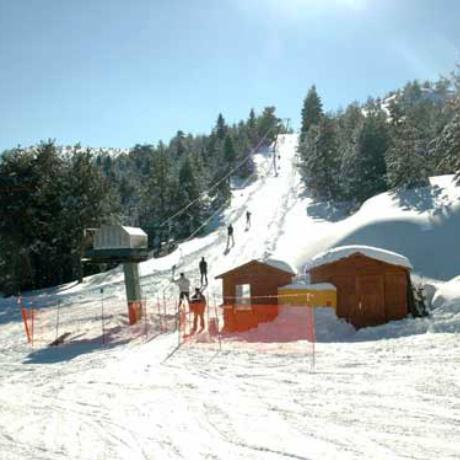 Elatochori, a view of the ski centre area, ELATOCHORI (Ski centre) PIERIA