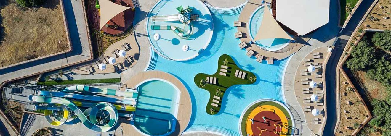 Aqua Park - aerial view