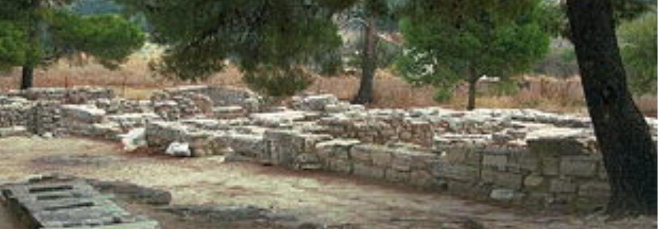 Άποψη του αρχαιολογικού χώρου της Τυλίσσου