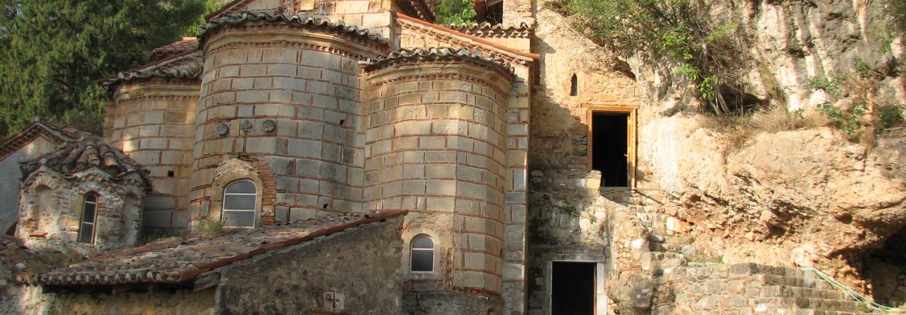 Perivleptos church at Mystras, mid-14th century