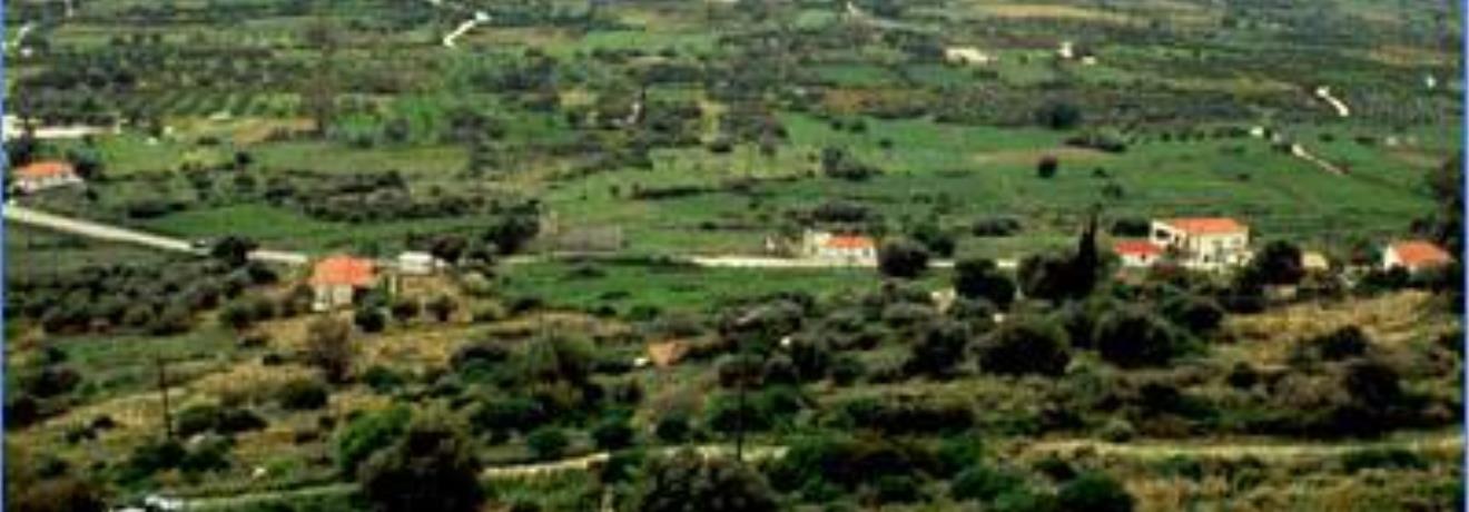 Lourdata, view of the village's fertile area