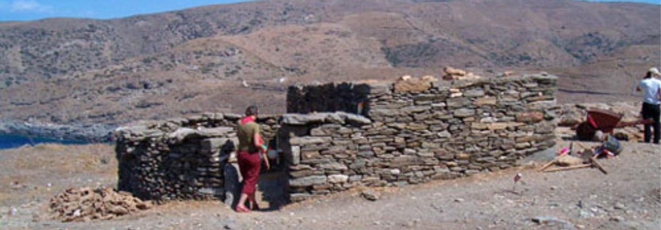 Kythnos/Messaria, Vryokastro - a sanctuary devoted to Demeter has been found on top of the Acropolis