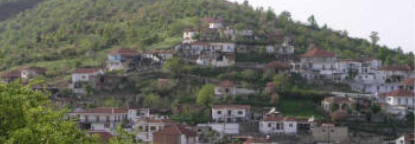 Ambeliko, a mountainous village
