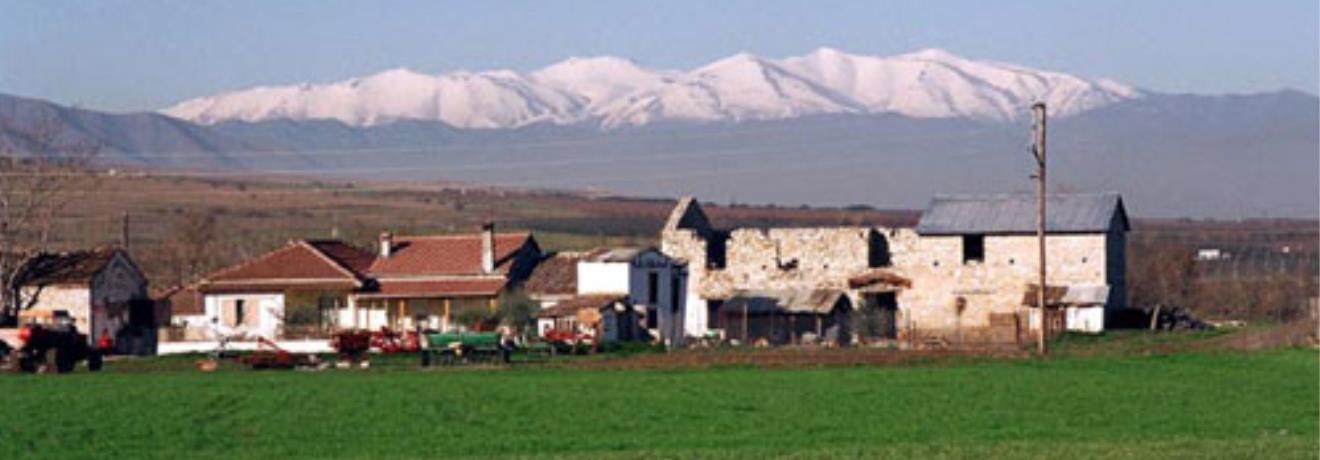 Partial view of the village