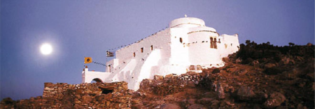 Monastery of Ioannis Theologos; the byzantine monastery is within one hour's walk from the village Lagkada