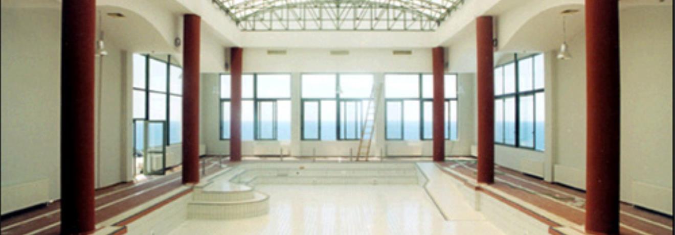 Agia Paraskevi Spa, the renovated facilities of the spa center