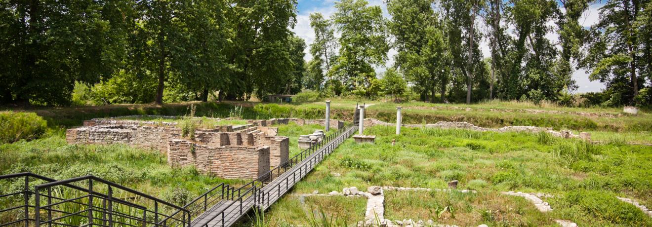 Isis sanctuary in Dion Archaeological site