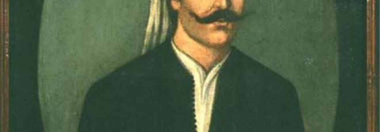 Portrait of M.Melitakas, chieftain of Mylopotamos area in the 1821 revolution