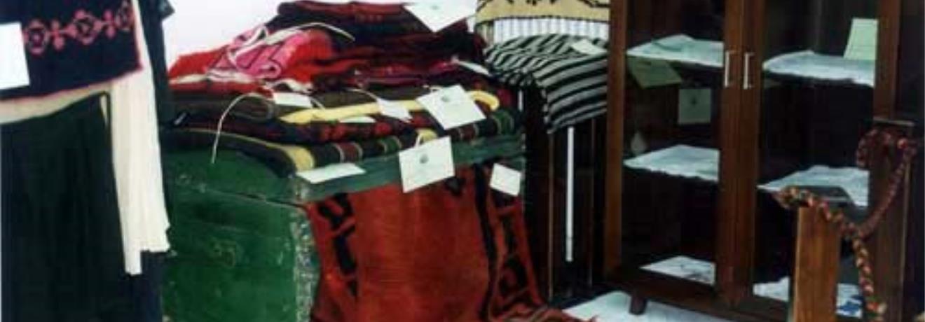 Furniture and traditional textiles