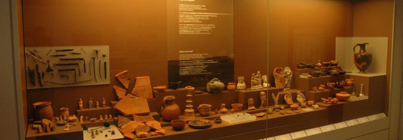 Εκθέματα από το αρχαίο Κιέριον (Αρχαιολογικό Μουσείο Καρδίτσας)