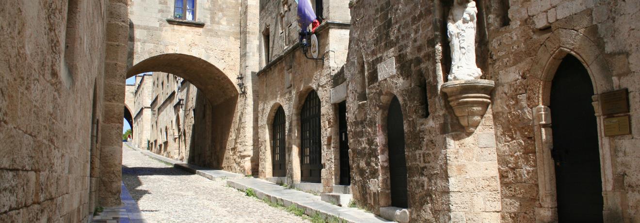 Medieval City of Rhodes: Odos Ippoton (Knights' Street)