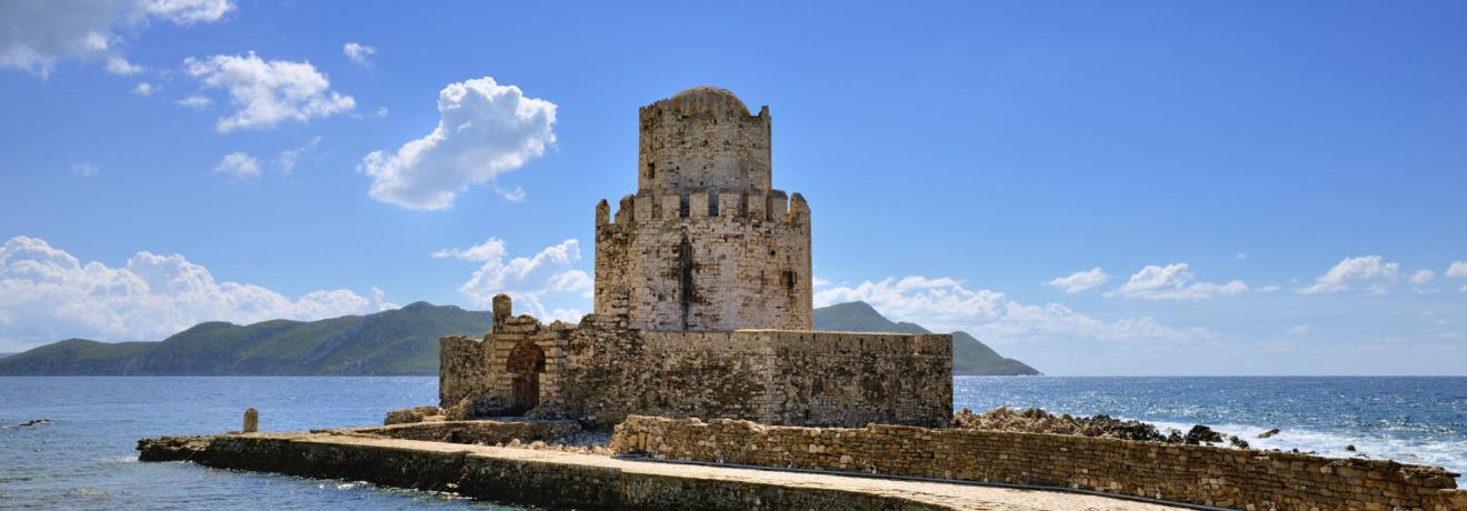 Bourtzi, at south of the Methoni castle