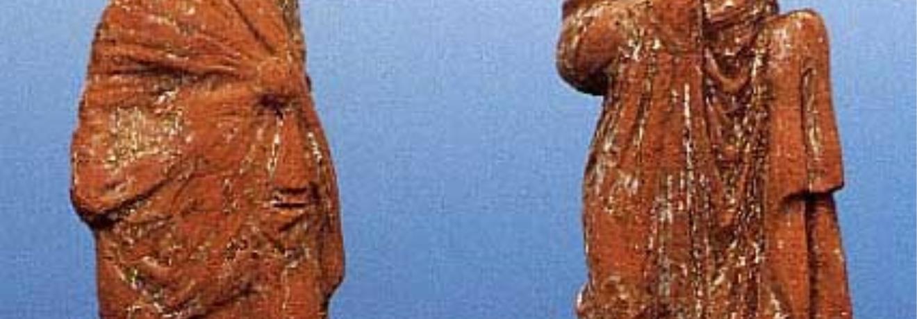 Πήλινα ειδώλια γυναικών, 4ος αι. π.Χ., Αρχαιολογικό Μουσείο Αβδήρων